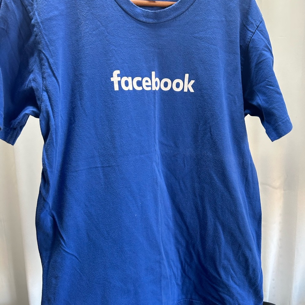Blue Facebook T-Shirt
